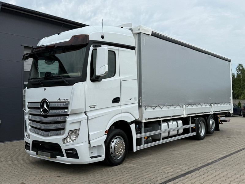 Mercedes-Benz Actros 2542 / E6 / burto-firanka 8,5 m + winda / 2 - بصندوق مغلق شاحنة: صور 1 Mercedes-Benz Actros 2542 / E6 / burto-firanka 8,5 m + winda / 2 - بصندوق مغلق شاحنة: صور 1
