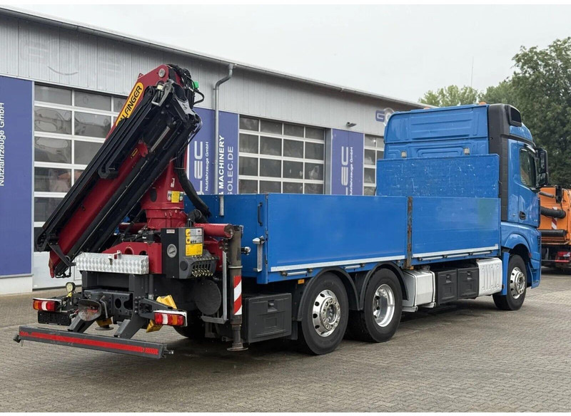 Mercedes-Benz Actros 2545 - Flatbed + crane 6x2 - شاحنات مسطحة, شاحنة كرين: صور 3 Mercedes-Benz Actros 2545 - Flatbed + crane 6x2 - شاحنات مسطحة, شاحنة كرين: صور 3