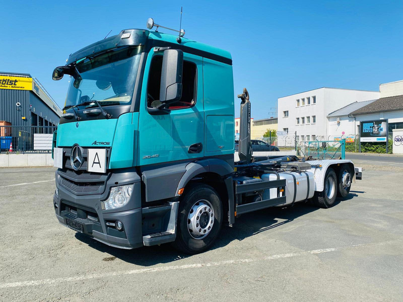 Mercedes-Benz Actros 2545 Meileraufbau GUTER ZUSTAND - شاحنات مسطحة, شاحنة كرين: صور 1 Mercedes-Benz Actros 2545 Meileraufbau GUTER ZUSTAND - شاحنات مسطحة, شاحنة كرين: صور 1