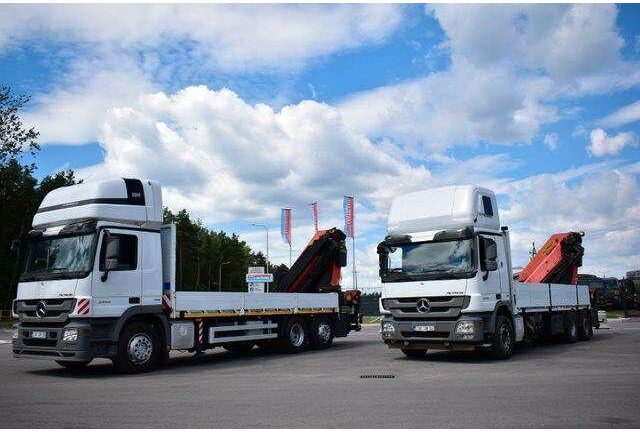 Mercedes-Benz Actros 2546 6x2 Palfinger PK 53002 Crane Kran - شاحنات مسطحة, شاحنة كرين: صور 5 Mercedes-Benz Actros 2546 6x2 Palfinger PK 53002 Crane Kran - شاحنات مسطحة, شاحنة كرين: صور 5