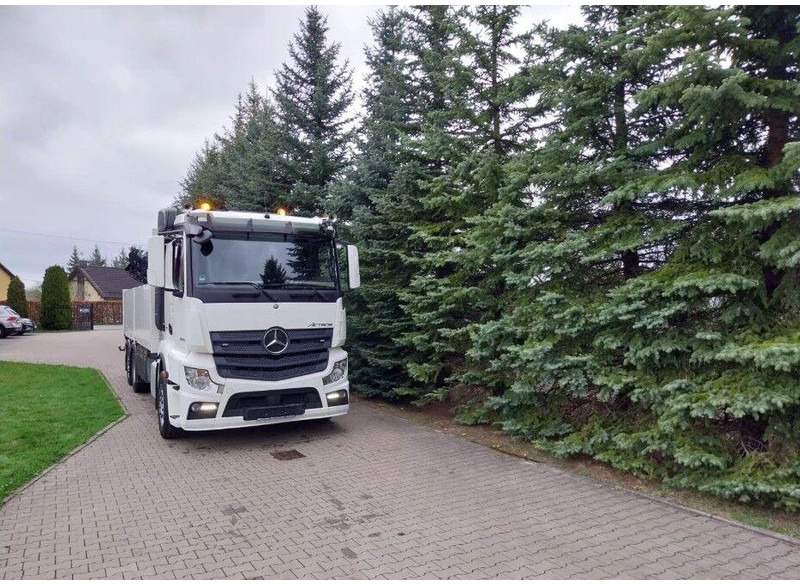 Mercedes-Benz Actros 2643 Flatbed + Crane HIAB X-HIPRO 232 E-3 - شاحنات مسطحة, شاحنة كرين: صور 5 Mercedes-Benz Actros 2643 Flatbed + Crane HIAB X-HIPRO 232 E-3 - شاحنات مسطحة, شاحنة كرين: صور 5