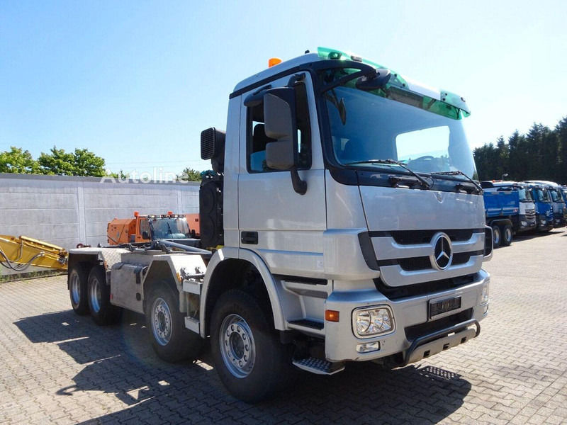 Mercedes-Benz Actros 3244 - Hook lift truck 8x4 - شاحنة ذات الخطاف, شاحنة كرين: صور 3 Mercedes-Benz Actros 3244 - Hook lift truck 8x4 - شاحنة ذات الخطاف, شاحنة كرين: صور 3
