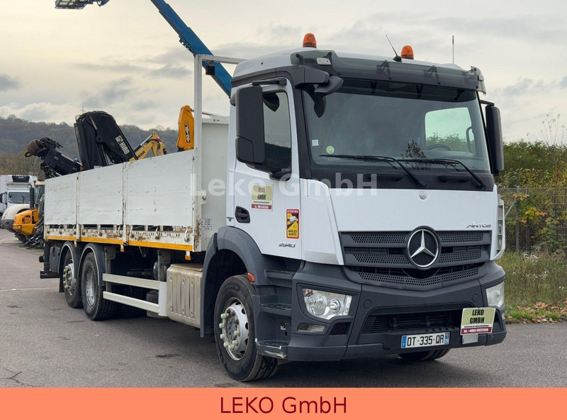 Mercedes-Benz Antos 2540 - شاحنات مسطحة, شاحنة كرين: صور 1 Mercedes-Benz Antos 2540 - شاحنات مسطحة, شاحنة كرين: صور 1