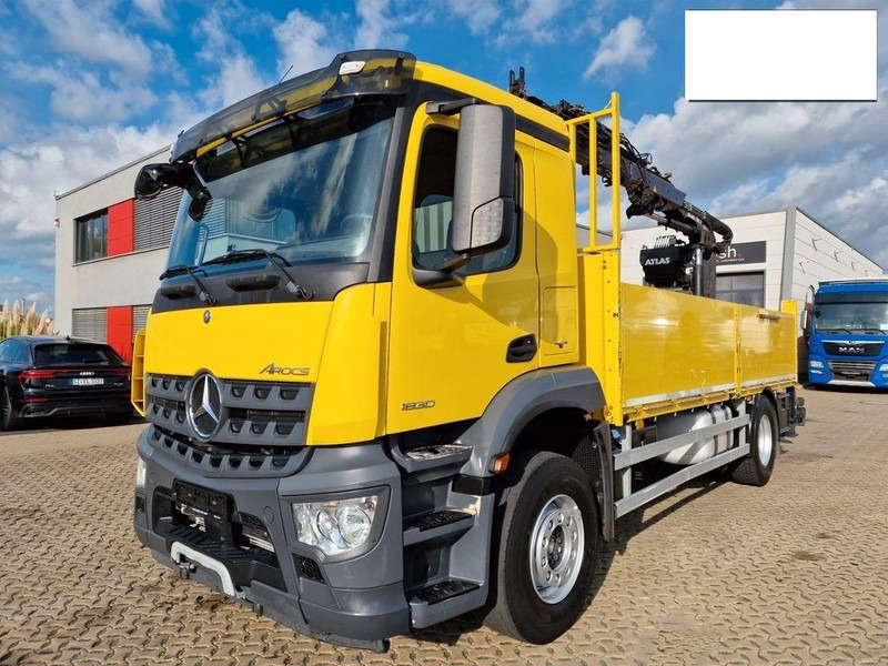 Mercedes-Benz Arocs 1830 - شاحنات مسطحة, شاحنة كرين: صور 1 Mercedes-Benz Arocs 1830 - شاحنات مسطحة, شاحنة كرين: صور 1