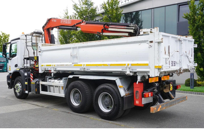 Mercedes-Benz Arocs 2636 - 3 way tipper + crane 6x4 - قلابات, شاحنة كرين: صور 4 Mercedes-Benz Arocs 2636 - 3 way tipper + crane 6x4 - قلابات, شاحنة كرين: صور 4