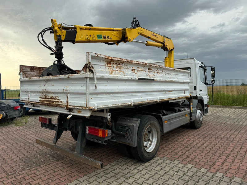 Mercedes-Benz Atego 1218 Meiller Kipper / Kran / Greifer - قلابات, شاحنة كرين: صور 5 Mercedes-Benz Atego 1218 Meiller Kipper / Kran / Greifer - قلابات, شاحنة كرين: صور 5