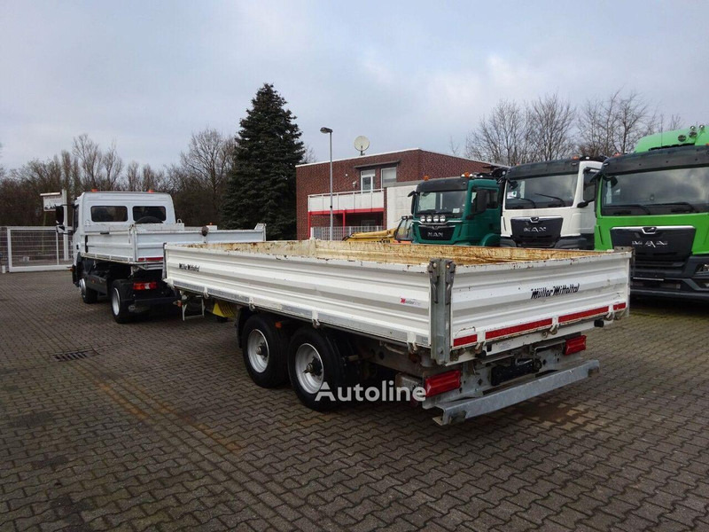 Mercedes-Benz Atego 1223 - 3 way tipper+semi-trailer - قلابات: صور 4 Mercedes-Benz Atego 1223 - 3 way tipper+semi-trailer - قلابات: صور 4
