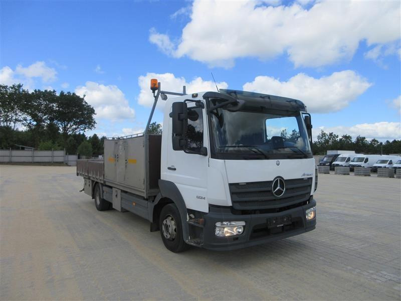Mercedes-Benz Atego 1224 LNR - شاحنات مسطحة, شاحنة كرين: صور 1 Mercedes-Benz Atego 1224 LNR - شاحنات مسطحة, شاحنة كرين: صور 1