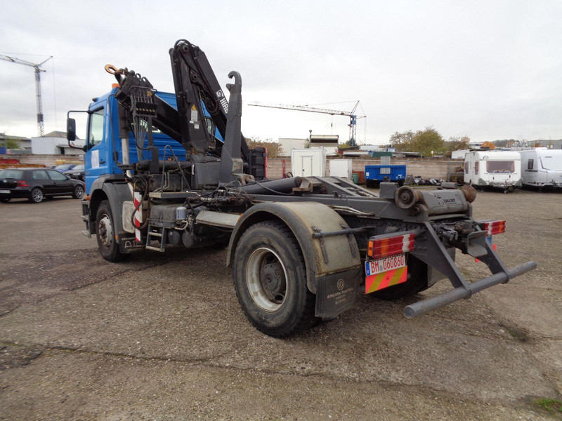 Mercedes-Benz Atego 1828 Hook lift truck + Crane Hiab 102 - شاحنة ذات الخطاف, شاحنة كرين: صور 5 Mercedes-Benz Atego 1828 Hook lift truck + Crane Hiab 102 - شاحنة ذات الخطاف, شاحنة كرين: صور 5