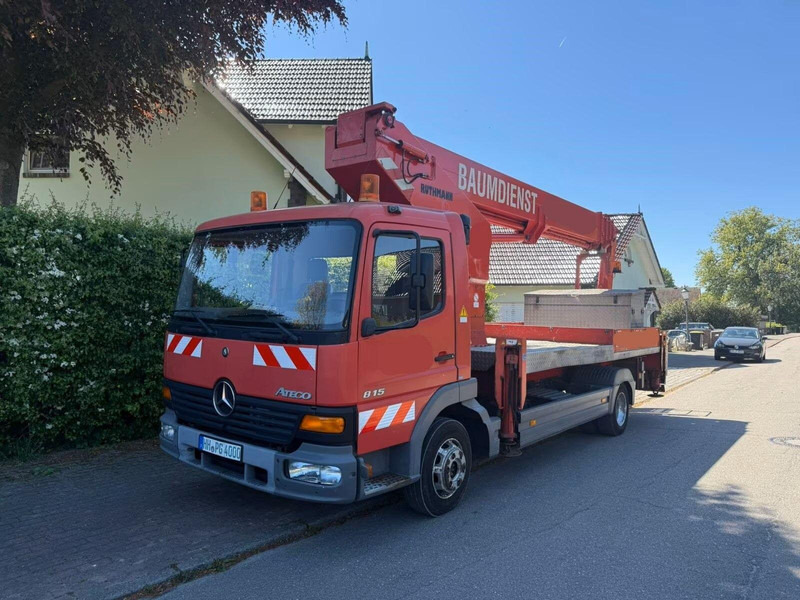 Mercedes-Benz Atego 815 - Lifting basket truck - شاحنة, شاحنة كرين: صور 1 Mercedes-Benz Atego 815 - Lifting basket truck - شاحنة, شاحنة كرين: صور 1
