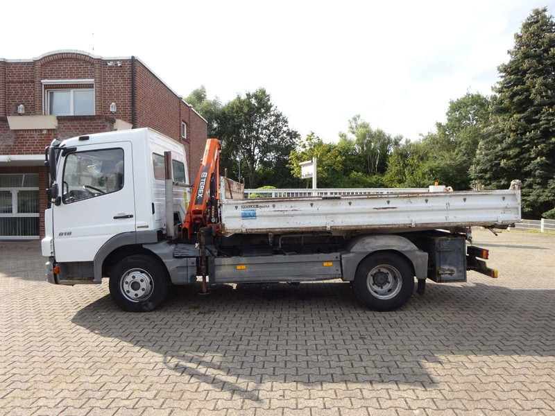 Mercedes-Benz Atego 818 3 way Meiller tipper + crane Terex 36.2 - قلاب صغير: صور 5 Mercedes-Benz Atego 818 3 way Meiller tipper + crane Terex 36.2 - قلاب صغير: صور 5
