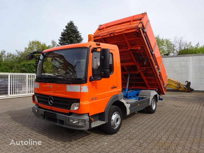 Mercedes-Benz Atego 818 3 way Meiller tipper - قلابات: صور 1 Mercedes-Benz Atego 818 3 way Meiller tipper - قلابات: صور 1