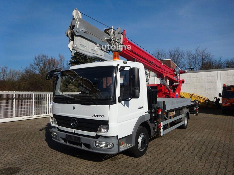 Mercedes-Benz Atego 818 - شاحنات مسطحة, شاحنة كرين: صور 1 Mercedes-Benz Atego 818 - شاحنات مسطحة, شاحنة كرين: صور 1