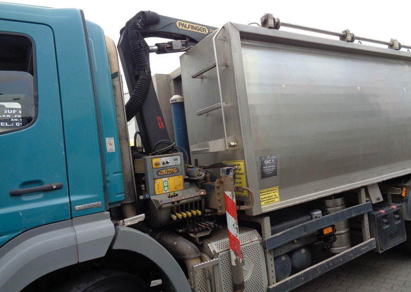 Mercedes-Benz Axor 1824 Tipper Crane Palfinger PK 4501 - قلابات, شاحنة كرين: صور 3 Mercedes-Benz Axor 1824 Tipper Crane Palfinger PK 4501 - قلابات, شاحنة كرين: صور 3