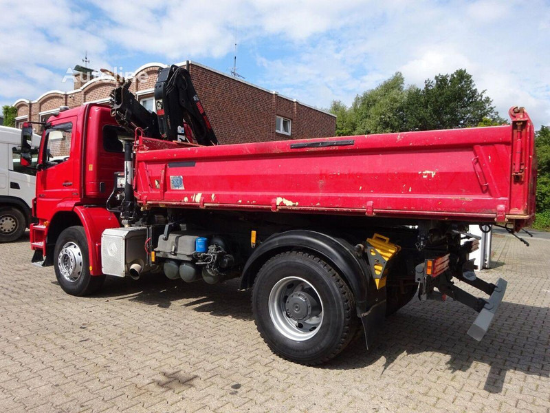 Mercedes-Benz Axor 1833 - Tipper+crane - قلابات, شاحنة كرين: صور 3 Mercedes-Benz Axor 1833 - Tipper+crane - قلابات, شاحنة كرين: صور 3