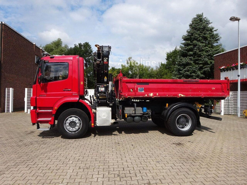Mercedes-Benz Axor 1833 - Tipper+crane - قلابات, شاحنة كرين: صور 2 Mercedes-Benz Axor 1833 - Tipper+crane - قلابات, شاحنة كرين: صور 2