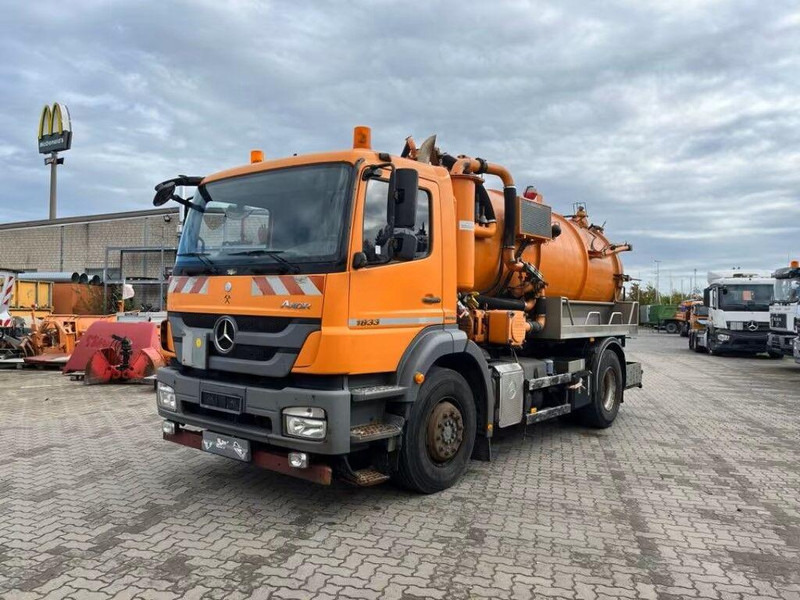 Mercedes-Benz Axor 1833 - Vacuum truck - فراغ شاحنة: صور 1 Mercedes-Benz Axor 1833 - Vacuum truck - فراغ شاحنة: صور 1