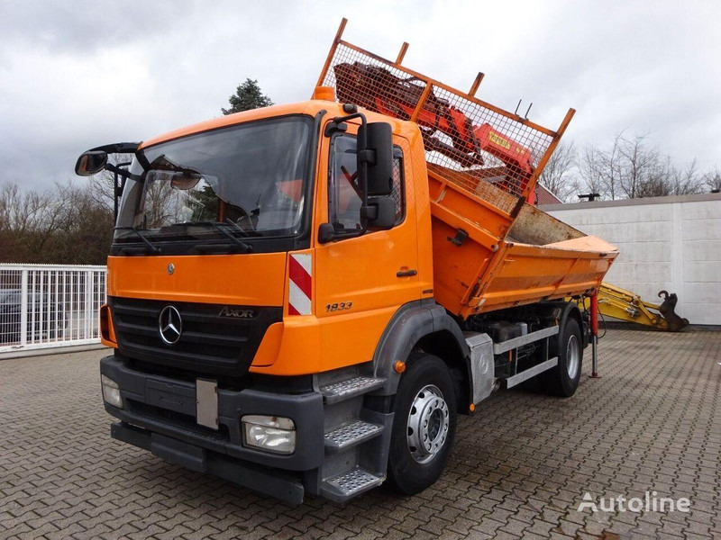 Mercedes-Benz Axor 1833 - قلابات, شاحنة كرين: صور 2 Mercedes-Benz Axor 1833 - قلابات, شاحنة كرين: صور 2
