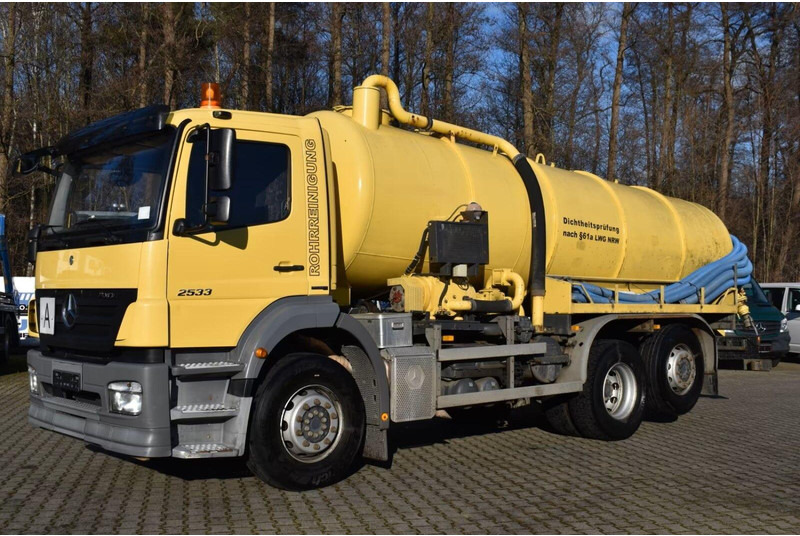 Mercedes-Benz Axor 2533 - Vacuum truck - فراغ شاحنة: صور 1 Mercedes-Benz Axor 2533 - Vacuum truck - فراغ شاحنة: صور 1