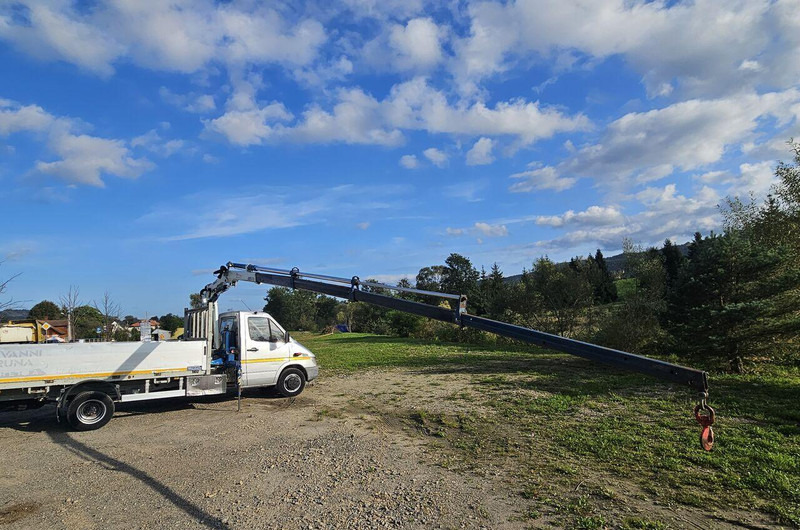 الشاحنات الصغيرة المسطحة Mercedes-Benz Sprinter 616 Flatbed + crane Cormach: صور 15 الشاحنات الصغيرة المسطحة Mercedes-Benz Sprinter 616 Flatbed + crane Cormach: صور 15