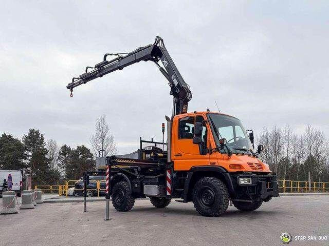 Mercedes-Benz UNIMOG U300 4x4 HIAB 122 D-3 CRANE - قلابات, شاحنة كرين: صور 3 Mercedes-Benz UNIMOG U300 4x4 HIAB 122 D-3 CRANE - قلابات, شاحنة كرين: صور 3