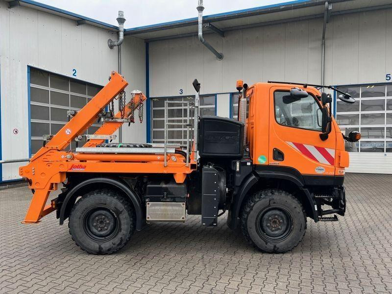 Mercedes-Benz Unimog U 20 4x4 Skip loader - شاحنات قابلة للفك شاحنة: صور 5 Mercedes-Benz Unimog U 20 4x4 Skip loader - شاحنات قابلة للفك شاحنة: صور 5