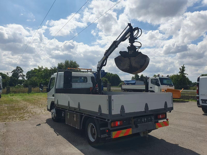 Mitsubishi Fuso Canter 7C15 - Flatbed truck + crane - شاحنات مسطحة, شاحنة كرين: صور 3 Mitsubishi Fuso Canter 7C15 - Flatbed truck + crane - شاحنات مسطحة, شاحنة كرين: صور 3