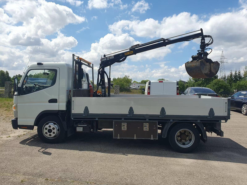 Mitsubishi Fuso Canter 7C15 - Flatbed truck + crane - شاحنات مسطحة, شاحنة كرين: صور 4 Mitsubishi Fuso Canter 7C15 - Flatbed truck + crane - شاحنات مسطحة, شاحنة كرين: صور 4