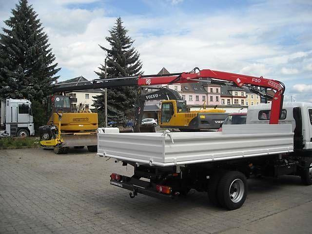 Mitsubishi Fuso Canter 7C15 - Tipper+crane - قلابات, شاحنة كرين: صور 2 Mitsubishi Fuso Canter 7C15 - Tipper+crane - قلابات, شاحنة كرين: صور 2