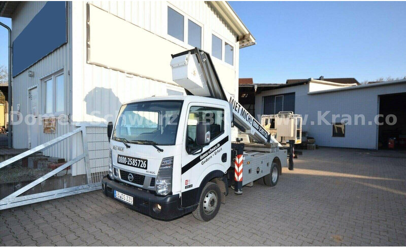 Nissan NT 400 Cabstar - Lifting basket truck - شاحنة, شاحنة كرين: صور 2 Nissan NT 400 Cabstar - Lifting basket truck - شاحنة, شاحنة كرين: صور 2