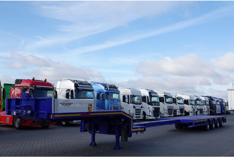 Nooteboom NISKOPODWOZIE / ROZCIĄGANA / 4 OSIOWA / OSIE SKRĘTNE / SAF - عربة مسطحة منخفضة نصف مقطورة: صور 3 Nooteboom NISKOPODWOZIE / ROZCIĄGANA / 4 OSIOWA / OSIE SKRĘTNE / SAF - عربة مسطحة منخفضة نصف مقطورة: صور 3