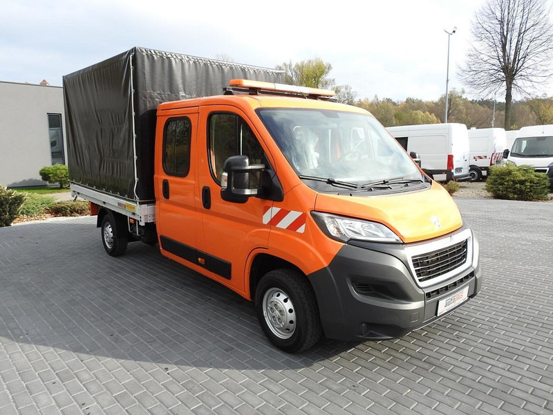 Peugeot BOXER SKRZYNIA PLANDEKA PODWÓJNA KABINA DOKA 7 MIEJSC KLIMATYZAC - الشاحنات الصغيرة ستائر: صور 4 Peugeot BOXER SKRZYNIA PLANDEKA PODWÓJNA KABINA DOKA 7 MIEJSC KLIMATYZAC - الشاحنات الصغيرة ستائر: صور 4
