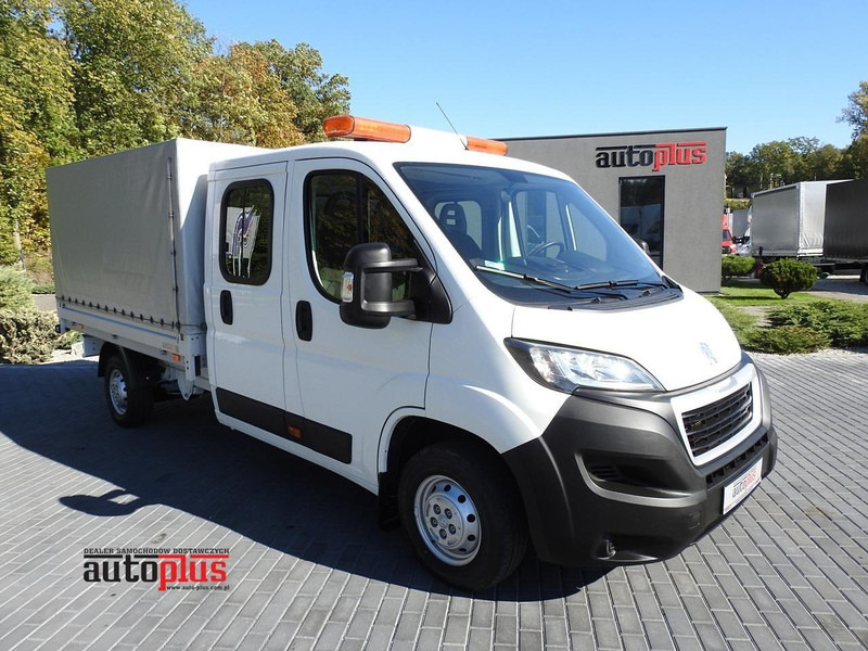 Peugeot BOXER SKRZYNIA PODWÓJNA KABINA DOKA 7 MIEJSC KLIMATYZACJA  140KM - الشاحنات الصغيرة ستائر, الشاحنات الصغيرة كابينة مزدوجة: صور 1 Peugeot BOXER SKRZYNIA PODWÓJNA KABINA DOKA 7 MIEJSC KLIMATYZACJA  140KM - الشاحنات الصغيرة ستائر, الشاحنات الصغيرة كابينة مزدوجة: صور 1