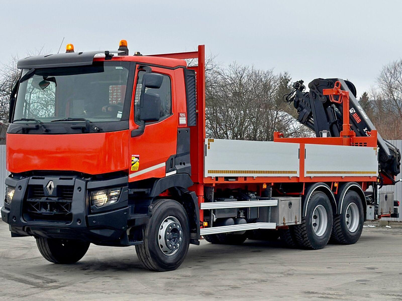 Renault C 430 *HIAB X - HIPRO 188 ES - 5 + FUNK* 6x4 - شاحنات مسطحة, شاحنة كرين: صور 4 Renault C 430 *HIAB X - HIPRO 188 ES - 5 + FUNK* 6x4 - شاحنات مسطحة, شاحنة كرين: صور 4