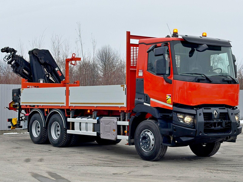 Renault C 430 *HIAB X - HIPRO 188 ES - 5 + FUNK* 6x4 - شاحنات مسطحة, شاحنة كرين: صور 3 Renault C 430 *HIAB X - HIPRO 188 ES - 5 + FUNK* 6x4 - شاحنات مسطحة, شاحنة كرين: صور 3