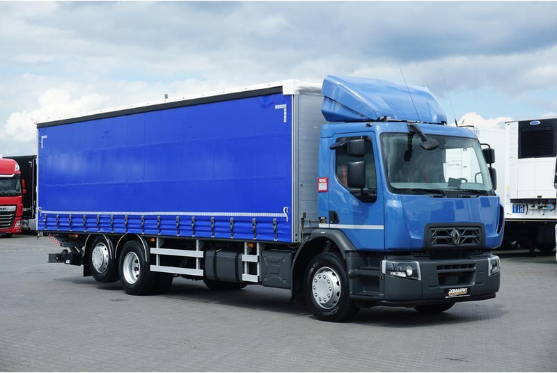 Renault D 320 / EURO 6 / FIRANKA + WINDA / 21 PALET / ŁAD. 16 530 KG - شاحنة ستارة: صور 2 Renault D 320 / EURO 6 / FIRANKA + WINDA / 21 PALET / ŁAD. 16 530 KG - شاحنة ستارة: صور 2