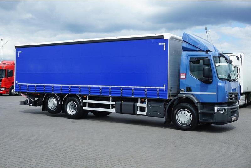 Renault D 320 / EURO 6 / FIRANKA + WINDA / 21 PALET / ŁAD. 16 530 KG - شاحنة ستارة: صور 4 Renault D 320 / EURO 6 / FIRANKA + WINDA / 21 PALET / ŁAD. 16 530 KG - شاحنة ستارة: صور 4