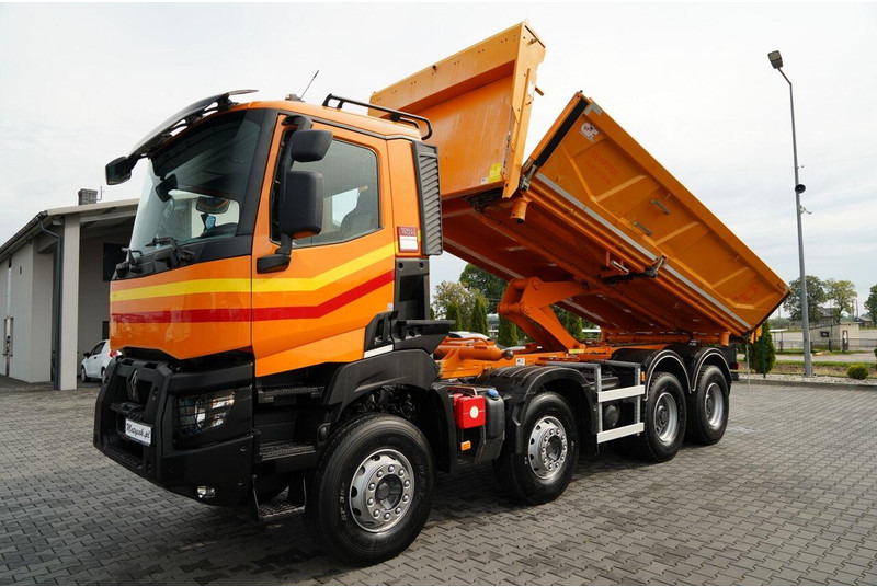 Renault K 480 / 8x4 / WYWROTKA DWUSTRONNA / HYDROBURTA / KLAPODRZWI  / S - قلابات: صور 2 Renault K 480 / 8x4 / WYWROTKA DWUSTRONNA / HYDROBURTA / KLAPODRZWI  / S - قلابات: صور 2
