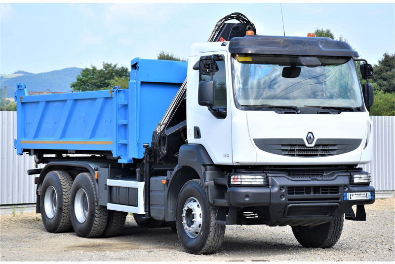Renault KERAX 370 DXI - قلابات, شاحنة كرين: صور 3 Renault KERAX 370 DXI - قلابات, شاحنة كرين: صور 3