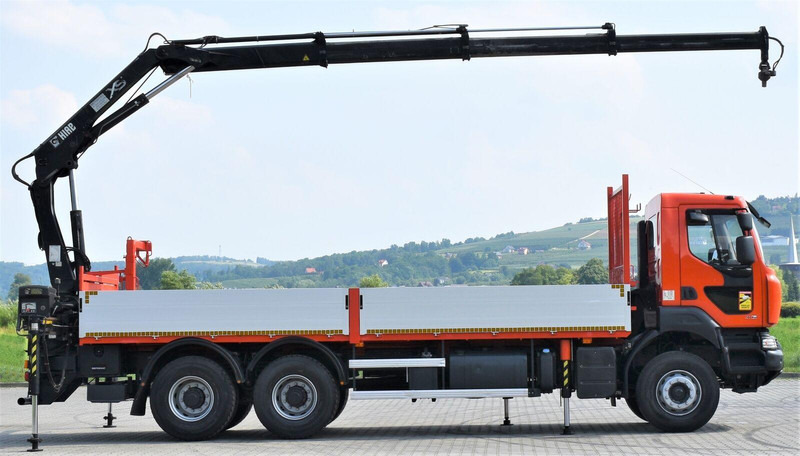 Renault KERAX 410 * HIAB 144 B-3 HIDUO / 6x4 * TOP - شاحنات مسطحة, شاحنة كرين: صور 5 Renault KERAX 410 * HIAB 144 B-3 HIDUO / 6x4 * TOP - شاحنات مسطحة, شاحنة كرين: صور 5