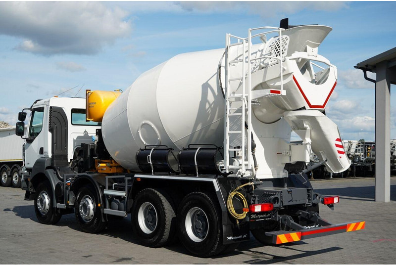 شاحنة خلاطة خرسانة Renault KERAX 430 DXI / EURO 5 / 8X4 / BETONOMIESZARKA / 9 m3 / SCHWING: صور 7