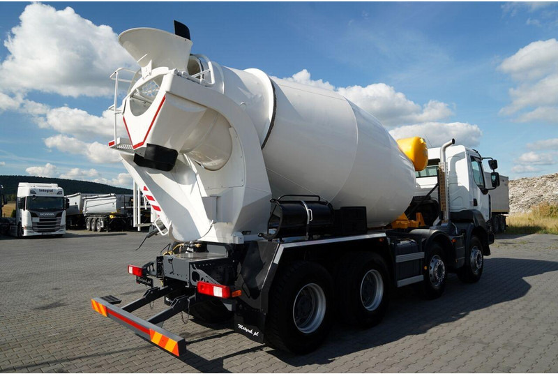 شاحنة خلاطة خرسانة Renault KERAX 430 DXI / EURO 5 / 8X4 / BETONOMIESZARKA / 9 m3 / SCHWING: صور 10