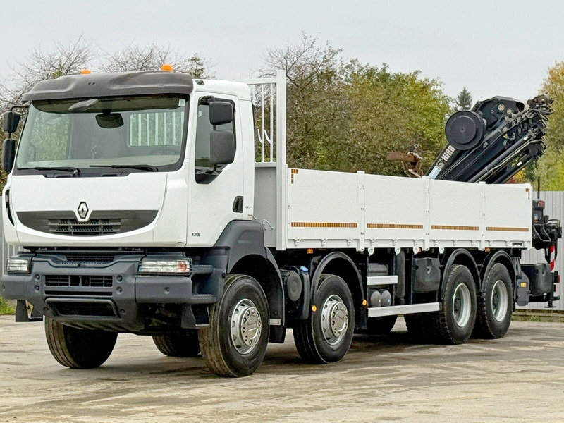 Renault KERAX 430 * HIAB 211 EP-5 HIDUO /FUNK *8x4 - شاحنات مسطحة, شاحنة كرين: صور 4 Renault KERAX 430 * HIAB 211 EP-5 HIDUO /FUNK *8x4 - شاحنات مسطحة, شاحنة كرين: صور 4