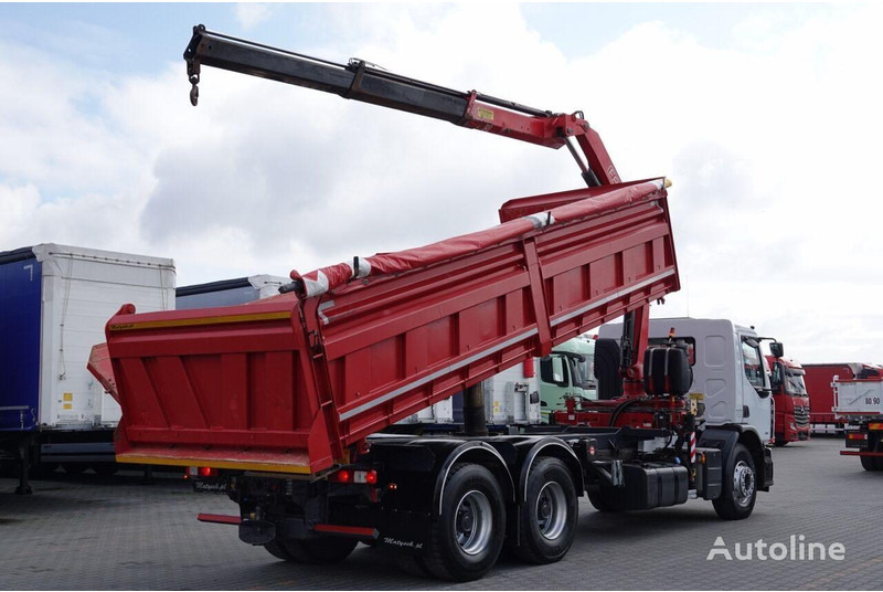 Renault LANDER 3 way tipper + crane FASSI 130 6x4 - قلابات, شاحنة كرين: صور 5 Renault LANDER 3 way tipper + crane FASSI 130 6x4 - قلابات, شاحنة كرين: صور 5