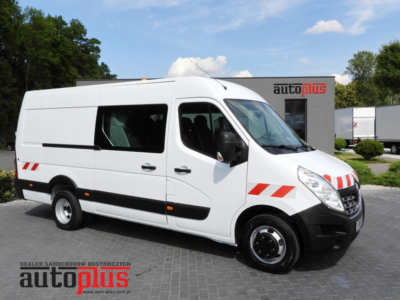 Renault MASTER FURGON BRYGADÓWKA 7 MIEJSC TEMPOMAT BLIŹNIACZE KOŁA KLIMA - صغيرة, ميكروباص: صور 1 Renault MASTER FURGON BRYGADÓWKA 7 MIEJSC TEMPOMAT BLIŹNIACZE KOŁA KLIMA - صغيرة, ميكروباص: صور 1