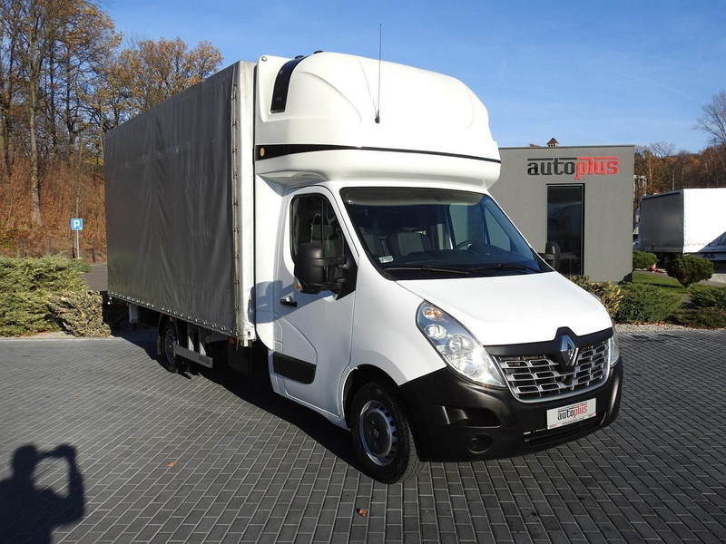 Renault MASTER PLANDEKA 10 PALET TEMPOMAT KLIMATYZACJA PNEUMATYKA 170KM - الشاحنات الصغيرة ستائر: صور 4 Renault MASTER PLANDEKA 10 PALET TEMPOMAT KLIMATYZACJA PNEUMATYKA 170KM - الشاحنات الصغيرة ستائر: صور 4