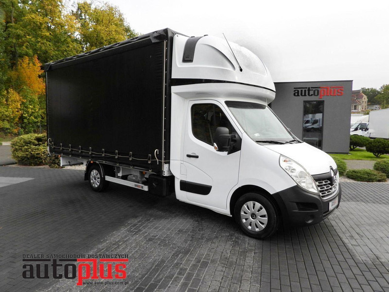Renault MASTER PLANDEKA 10 PALET WEBASTO TEMPOMAT KLIMATYZACJA 170KM [ - الشاحنات الصغيرة ستائر: صور 1 Renault MASTER PLANDEKA 10 PALET WEBASTO TEMPOMAT KLIMATYZACJA 170KM [ - الشاحنات الصغيرة ستائر: صور 1