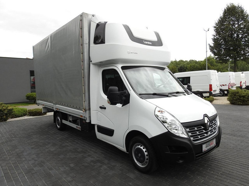 Renault MASTER PLANDEKA 10 PALET WEBASTO TEMPOMAT KLIMATYZACJA 170KM [ - الشاحنات الصغيرة ستائر: صور 4 Renault MASTER PLANDEKA 10 PALET WEBASTO TEMPOMAT KLIMATYZACJA 170KM [ - الشاحنات الصغيرة ستائر: صور 4