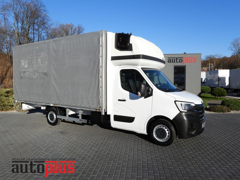 Renault MASTER PLANDEKA 10 PALET WEBASTO TEMPOMAT LEDY PNEUMATYKA KLIMAT - الشاحنات الصغيرة ستائر: صور 1 Renault MASTER PLANDEKA 10 PALET WEBASTO TEMPOMAT LEDY PNEUMATYKA KLIMAT - الشاحنات الصغيرة ستائر: صور 1