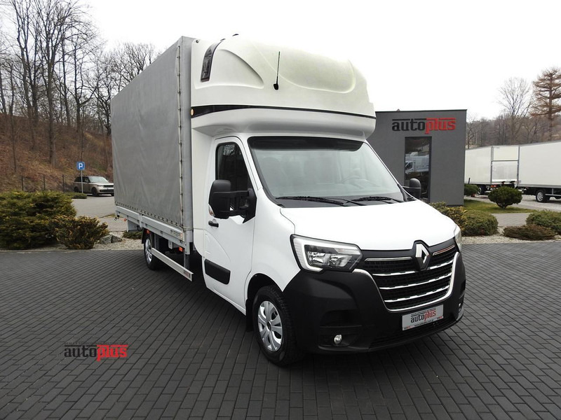 Renault MASTER PLANDEKA 10 PALET WEBASTO TEMPOMAT LEDY PNEUMATYKA KLIMA - الشاحنات الصغيرة ستائر: صور 1 Renault MASTER PLANDEKA 10 PALET WEBASTO TEMPOMAT LEDY PNEUMATYKA KLIMA - الشاحنات الصغيرة ستائر: صور 1